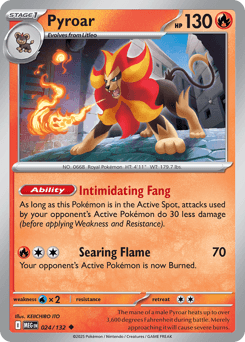 Pyroar 24 — Mega Evolution