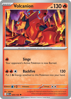Volcanion 25 — Mega Evolution