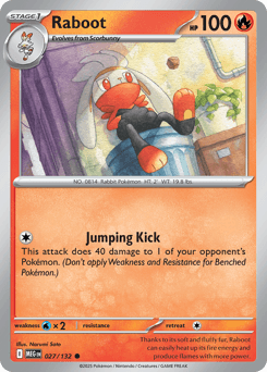 Raboot 27 — Mega Evolution