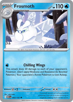 Frosmoth 43/132 — Megaevolução