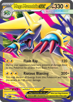 Mega Manectric ex 50 — Mega Evolution