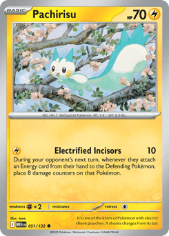 Pachirisu 51/132 — Megaevolução
