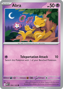 Abra 54/132 — Megaevolução