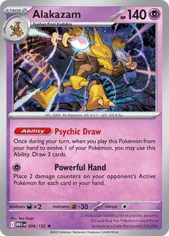 Alakazam 56 — Mega Evolution