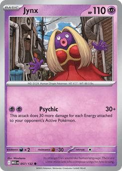 Jynx 57/132 — Megaevolução