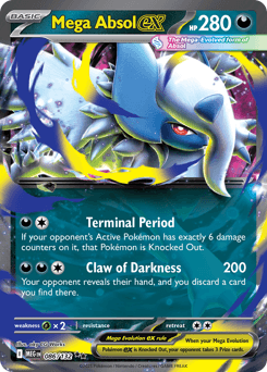 Mega Absol ex 86/132 — Megaevolução