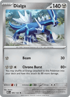 Dialga 95/132 — Megaevolução