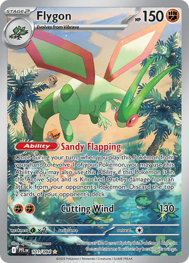 Carta Flygon 101/94 do set Phantasmal Flames — Pokémon TCG | Bynx