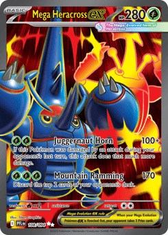 Mega Heracross ex 108/94 — Fogo Fantasmagórico