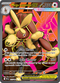 Mega Lopunny ex 115 — Phantasmal Flames