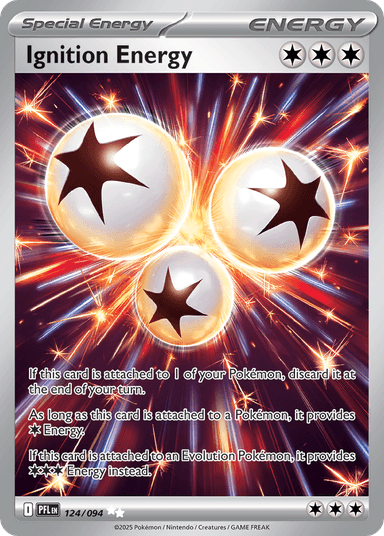 Carta Ignition Energy 124/94 do set Phantasmal Flames — Pokémon TCG | Bynx