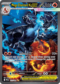 Mega Charizard X ex 125 — Phantasmal Flames