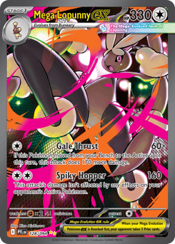 Mega Lopunny ex 128 — Phantasmal Flames