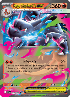 Mega Charizard X ex 13 — Phantasmal Flames