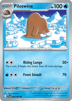 Piloswine 24 — Phantasmal Flames