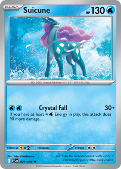 Suicune 26/94 — Fogo Fantasmagórico