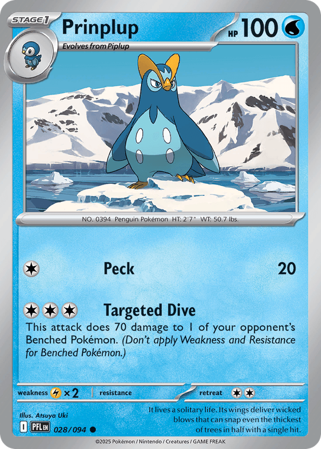 Carta Prinplup 28/94 do set Phantasmal Flames — Pokémon TCG | Bynx