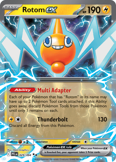Carta Rotom ex 29/94 do set Phantasmal Flames — Pokémon TCG | Bynx