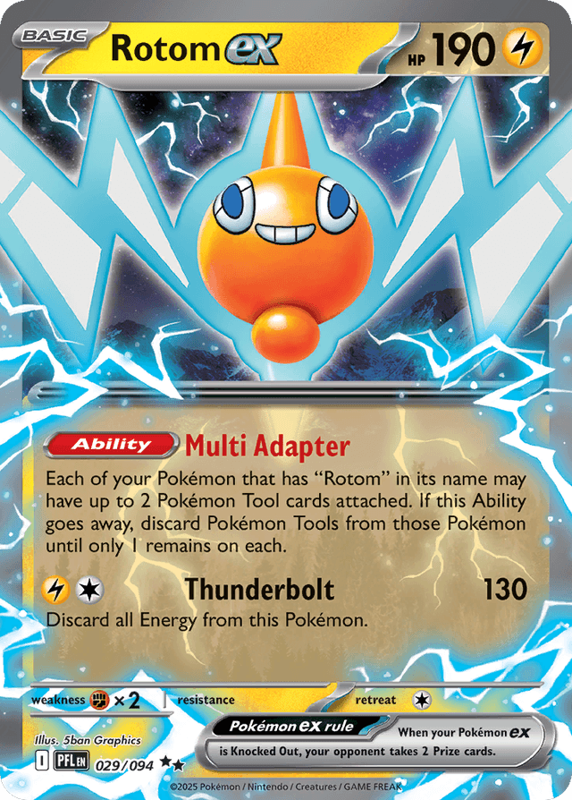 Carta Rotom ex 29/94 do set Phantasmal Flames — Pokémon TCG | Bynx