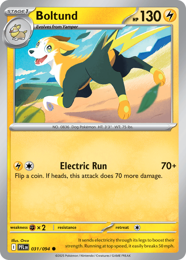 Carta Boltund 31/94 do set Phantasmal Flames — Pokémon TCG | Bynx