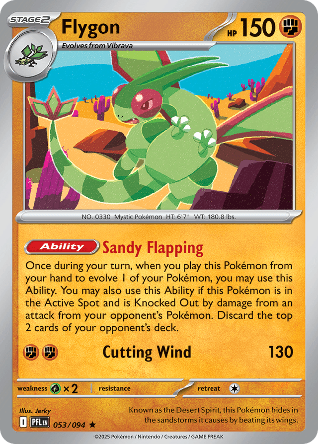 Carta Flygon 53/94 do set Phantasmal Flames — Pokémon TCG | Bynx