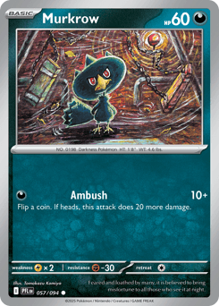 Murkrow 57/94 — Fogo Fantasmagórico