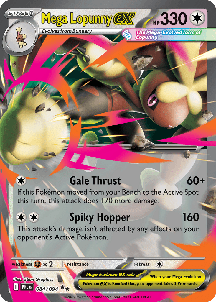 Mega Lopunny ex (084/130)
