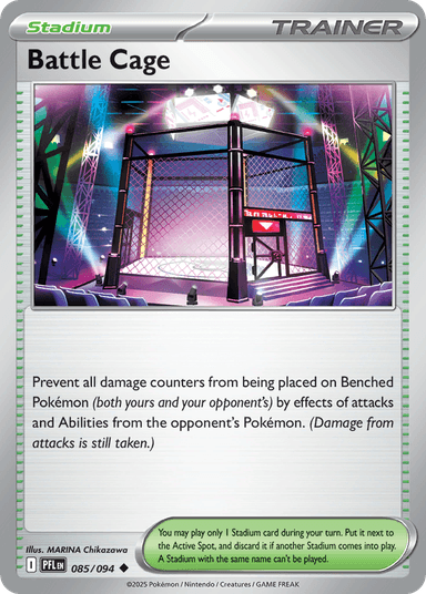 Carta Battle Cage 85/94 do set Phantasmal Flames — Pokémon TCG | Bynx