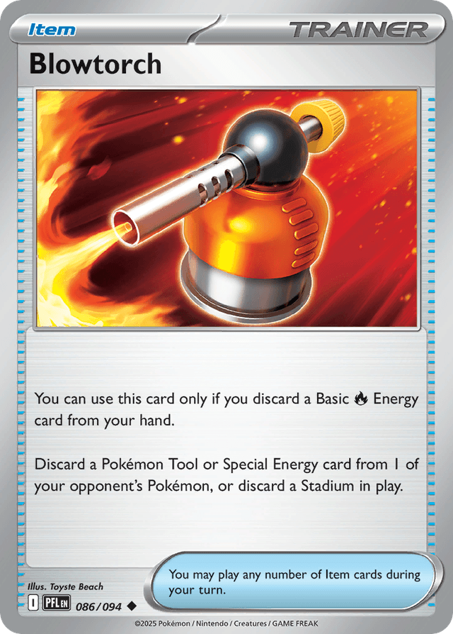 Carta Blowtorch 86/94 do set Phantasmal Flames — Pokémon TCG | Bynx