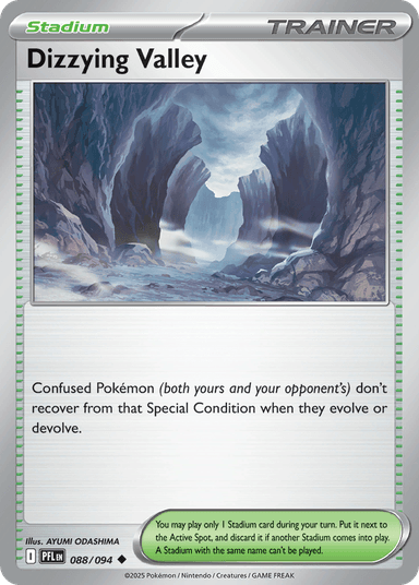 Carta Dizzying Valley 88/94 do set Phantasmal Flames — Pokémon TCG | Bynx