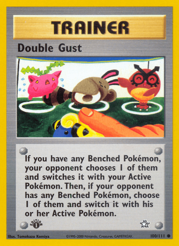 Carta Double Gust 100/111 do set Neo Genesis — Pokémon TCG | Bynx