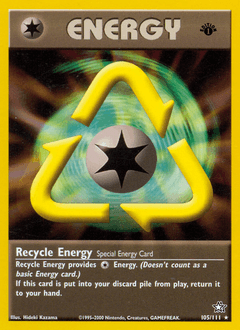 Recycle Energy 105/111 — Neo Genesis