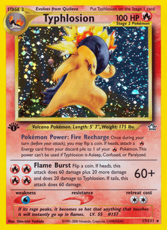 Typhlosion 17 — Neo Genesis