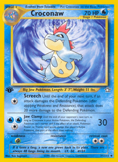 Croconaw 31/111 — Neo Genesis