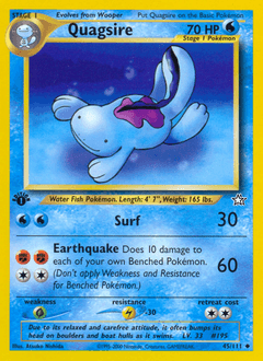 Quagsire 45 — Neo Genesis