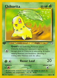 Chikorita 54 — Neo Genesis