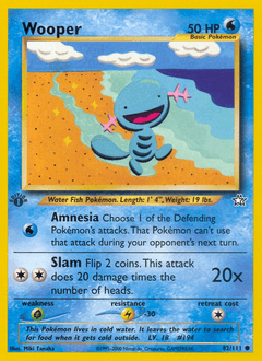 Wooper 82 — Neo Genesis