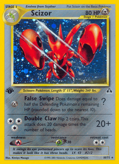 Scizor 10 — Neo Discovery