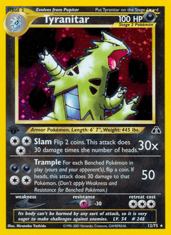 Tyranitar 12/75 — Neo Discovery