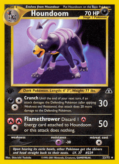 Houndoom 23/75 — Neo Discovery