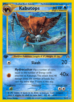 Kabutops 25/75 — Neo Discovery