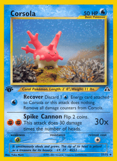 Corsola 37 — Neo Discovery