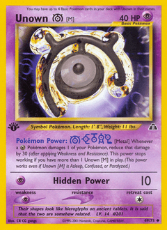 Unown [M] 49 — Neo Discovery