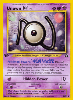 Unown [N] 50 — Neo Discovery