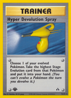 Hyper Devolution Spray 73/75 — Neo Discovery