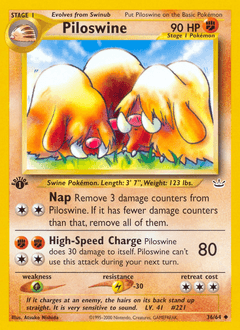 Piloswine 36 — Neo Revelation