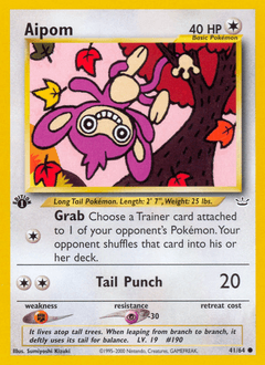Aipom 41 — Neo Revelation