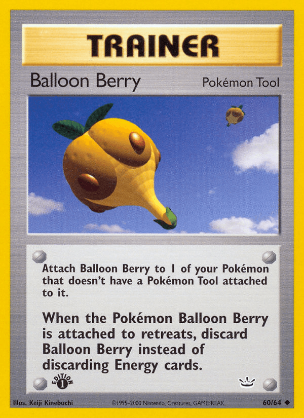 Carta Balloon Berry 60/64 do set Neo Revelation — Pokémon TCG | Bynx