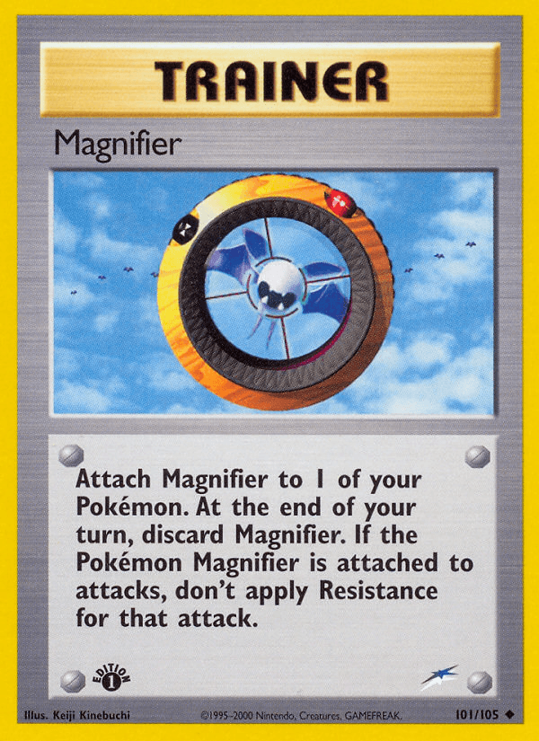 Carta Magnifier 101/105 do set Neo Destiny — Pokémon TCG | Bynx