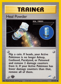 Heal Powder 104/105 — Neo Destiny
